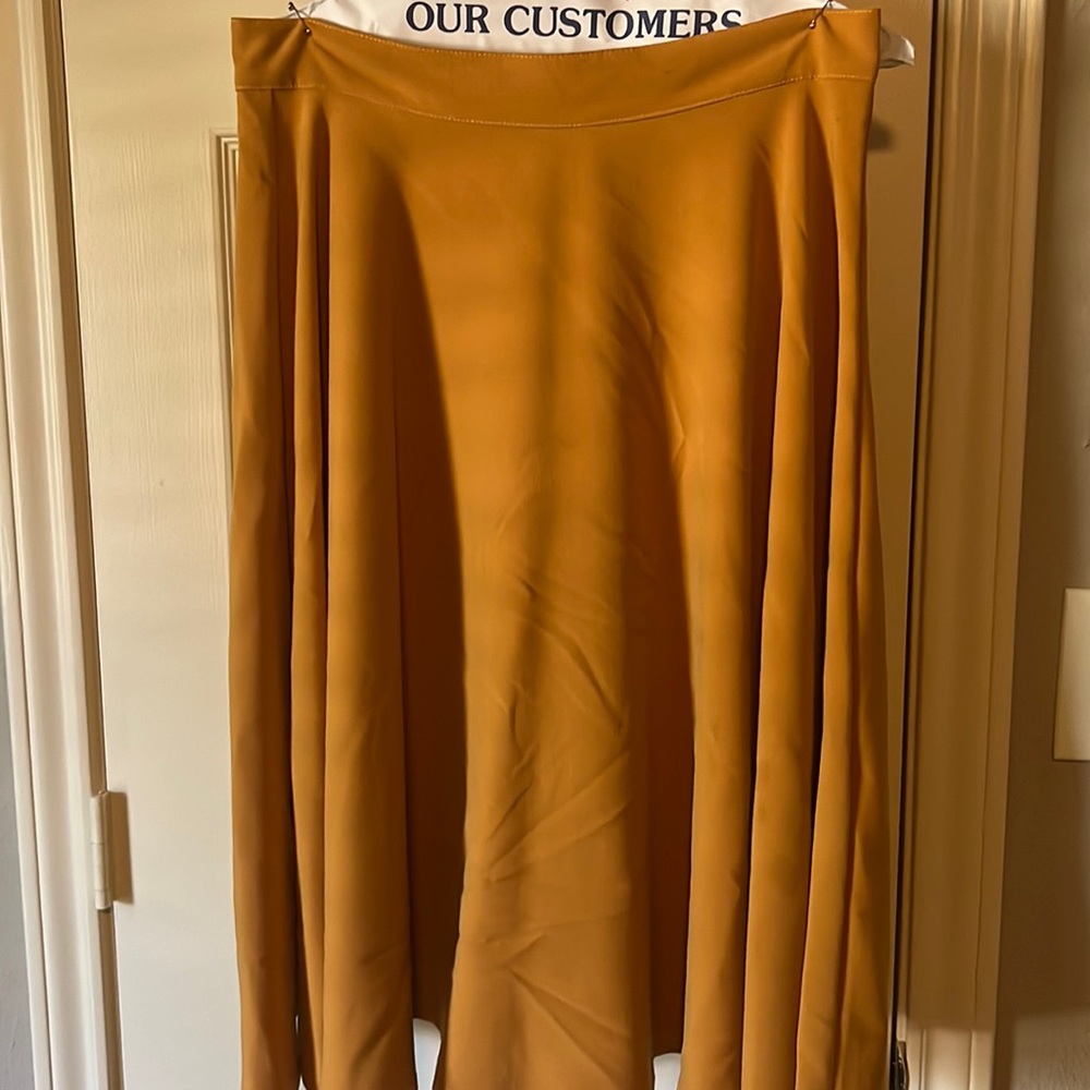 Yellow (mustard) color rock steady skirt xl from ModCloth